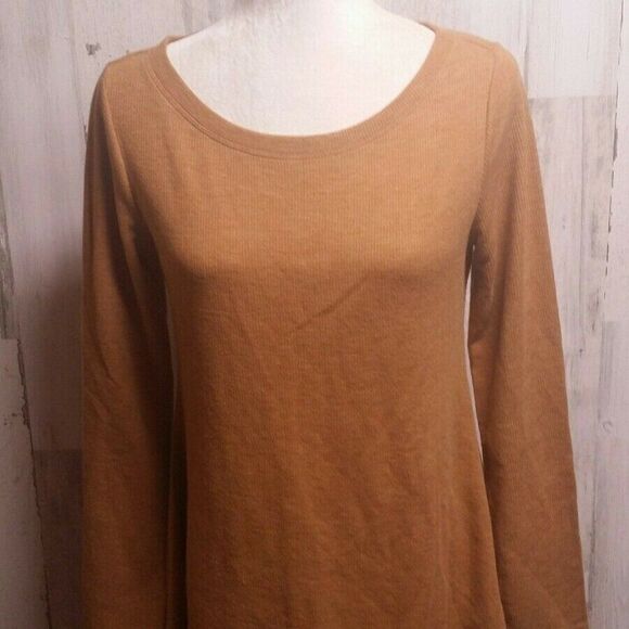 Logo Lori Goldstein Small Thermal Tunic Top Long S - Picture 1 of 7
